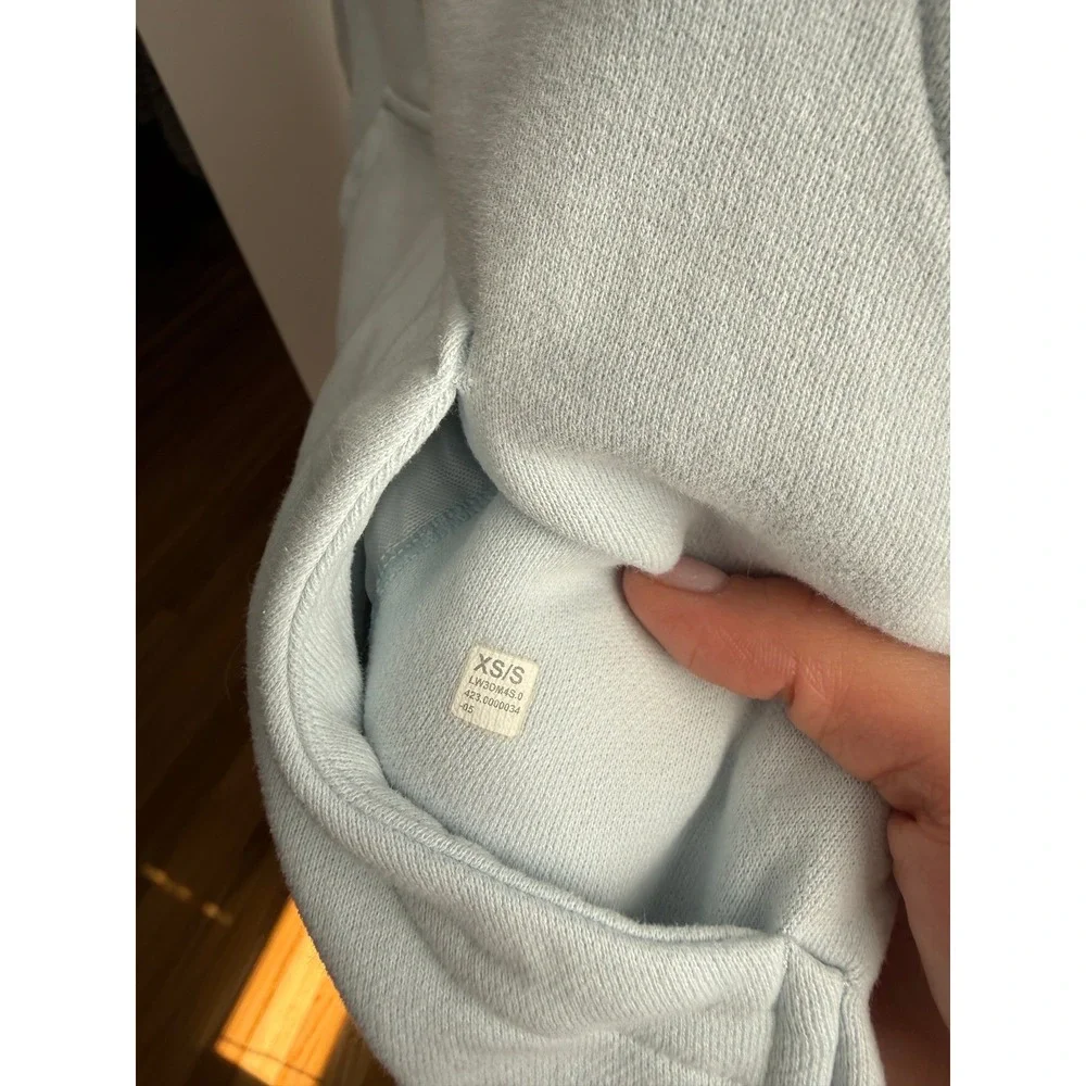 Lululemon‎ Scuba Oversized Half-Zip Hoodie / Size XS/S / Sheer Blue
